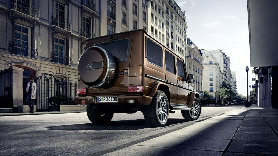 Mercedes G Универсал сзади