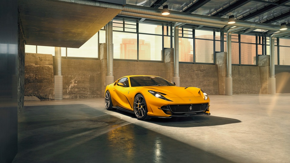 2019 Ferrari 812 Сверхбыстрая передняя часть Novitec