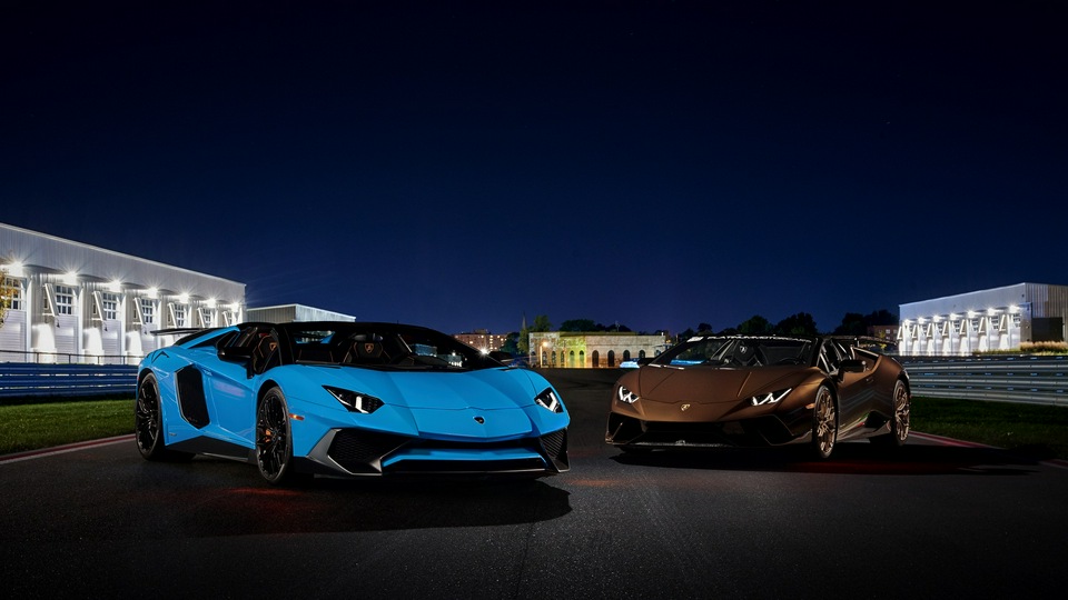 Lamborghini Aventador и Huracan 5k