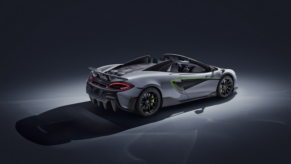 2019 McLaren 600LT Spider Вид сзади