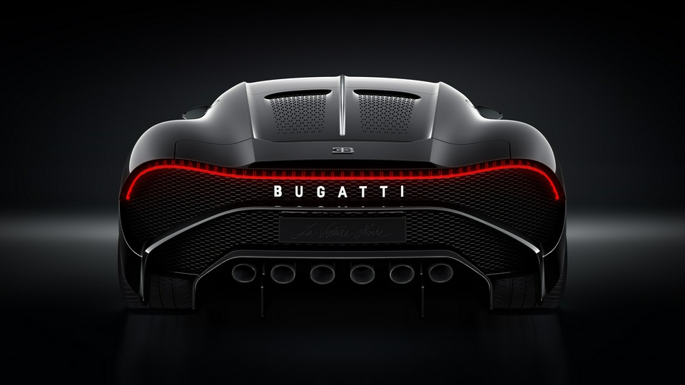 Bugatti La Voiture Noire 2019 Сзади