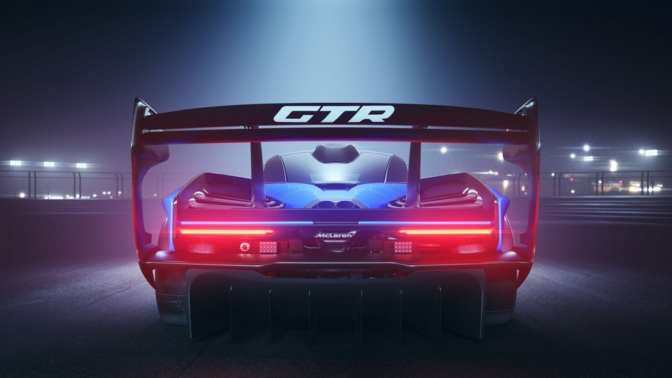 2019 McLaren Senna GTR Вид сзади