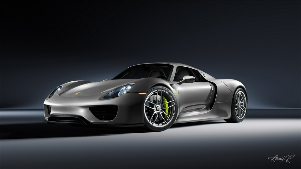 4k Porsche 918 Spyder