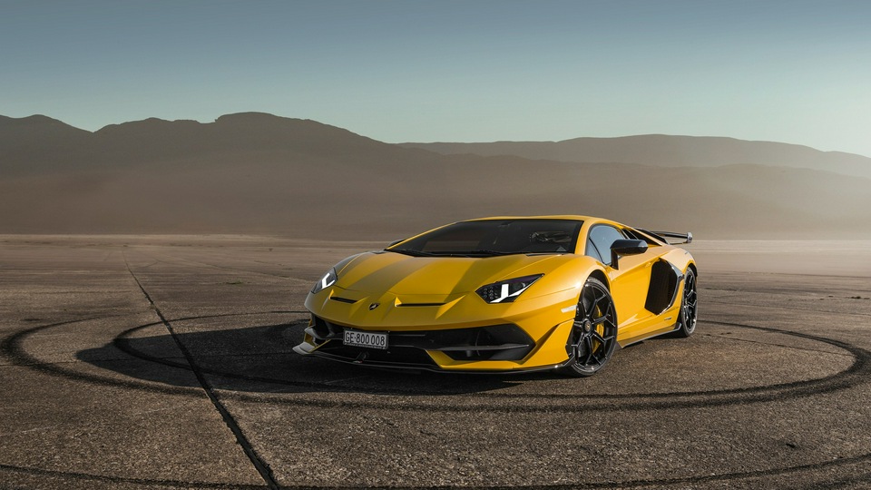 Lamborghini Aventardor SVJ 4k