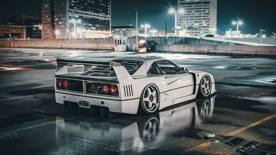 Ferrari F40 Lm 4k