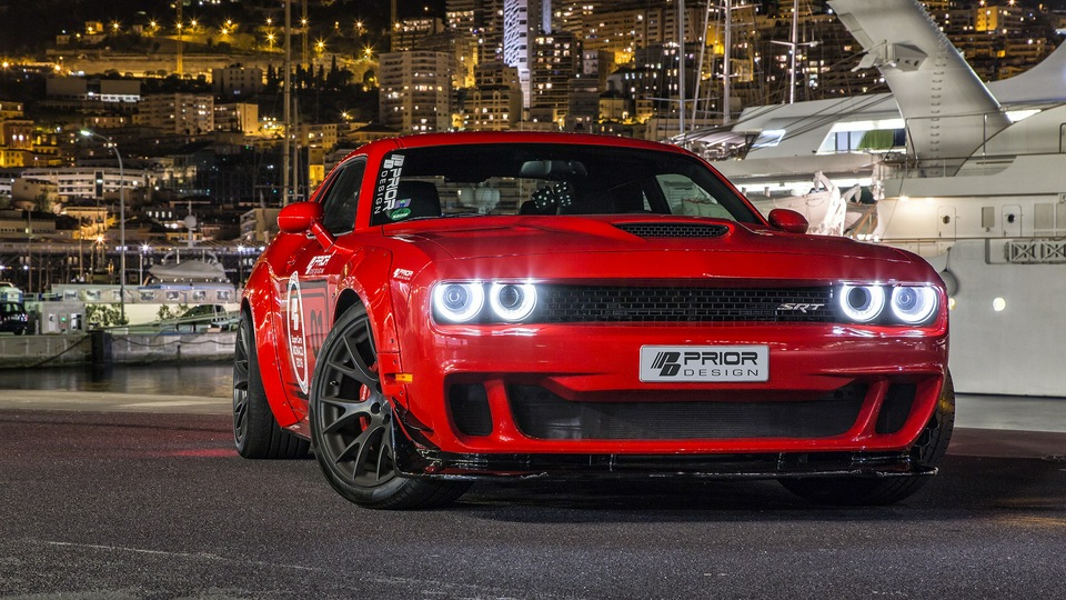 Предыдущий дизайн Dodge Challenger Hellcat 2019 года выпуска