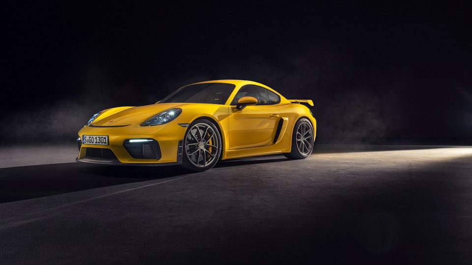 Porsche 718 Cayman GT4 2019 8k