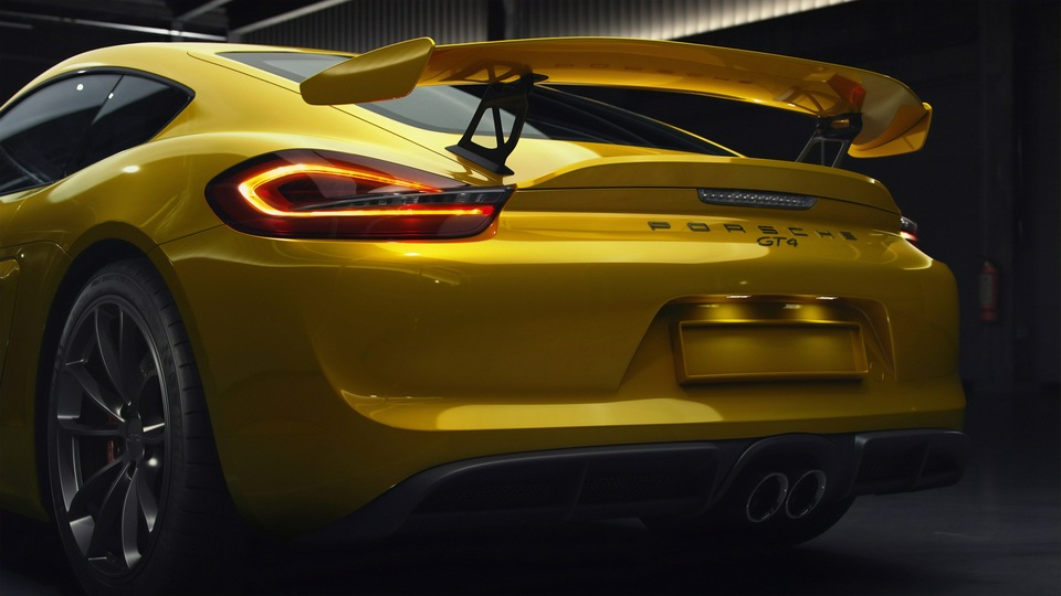 Желтый Porsche Gt3 2019