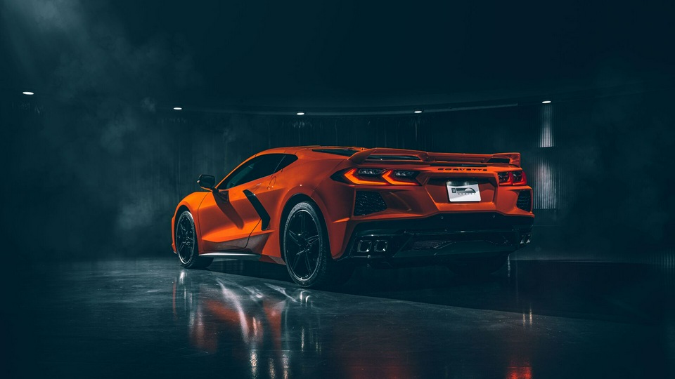 2020 Chevrolet Corvette Stingray C8 сзади