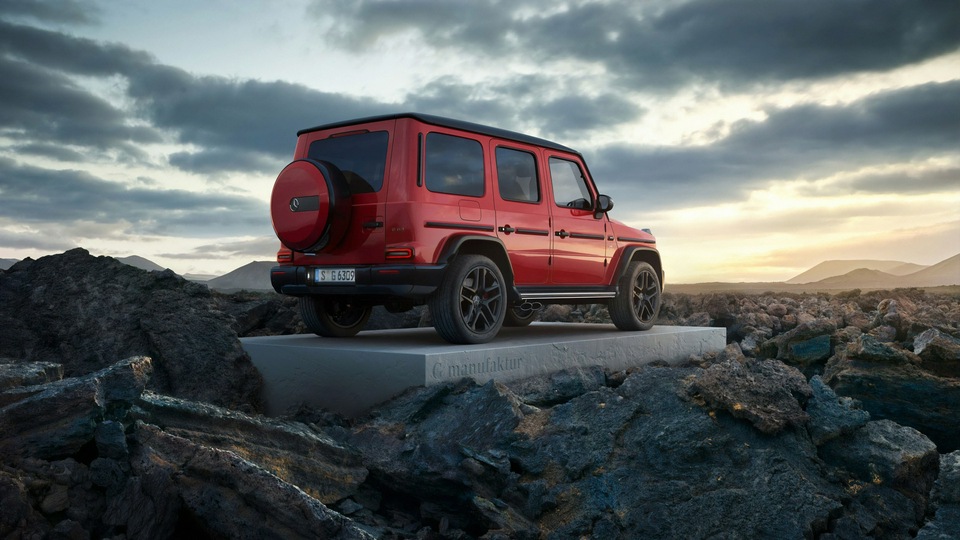 Mercedes G Универсал 4k