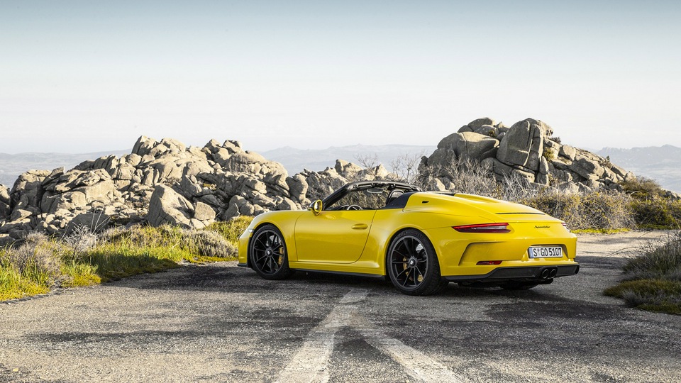 2019 Porsche 911 Speedster 4k