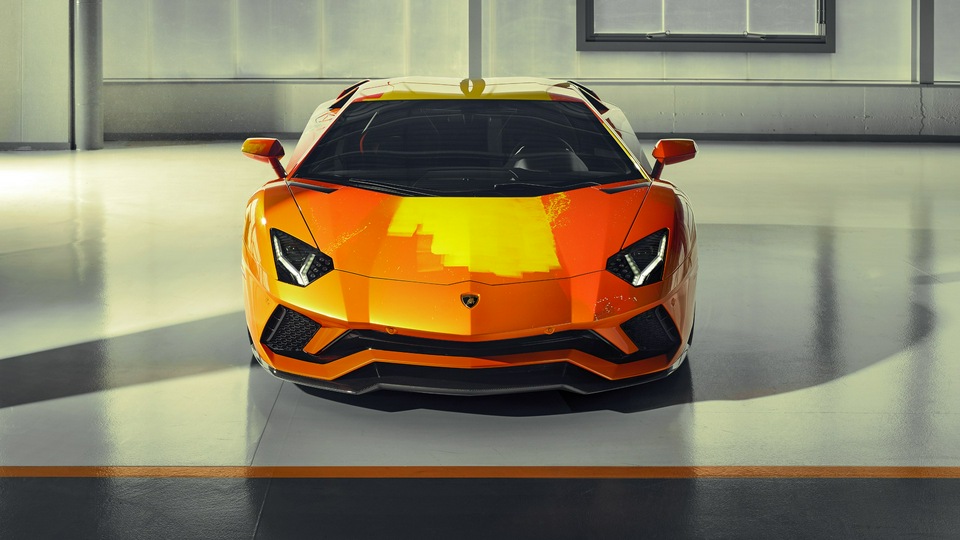 2019 Lamborghini Aventador S Вид спереди