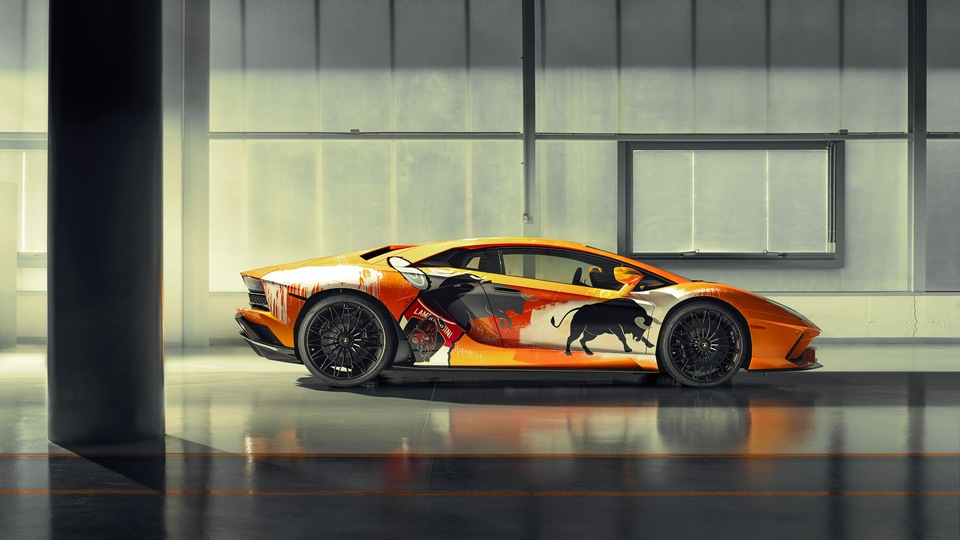 8k Lamborghini Aventador S 2019