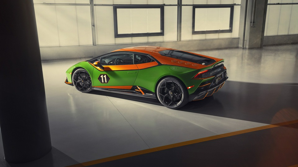 Lamborghini Huracan Evo GT 2020 Вид сзади