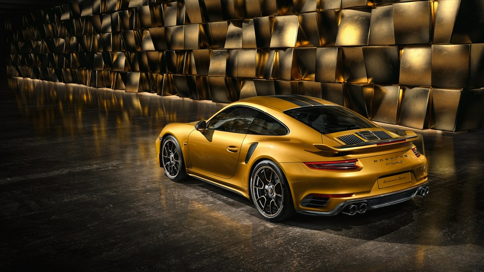 Porsche 991 II Turbo сзади