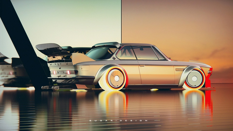 Bmw 3 Csl 4k