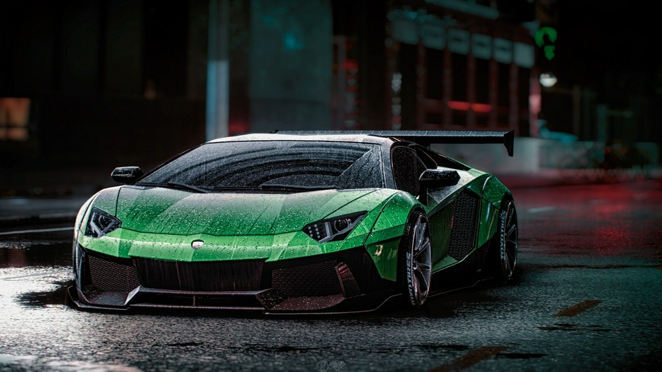 Lamborghini Aventador 4k Nfs