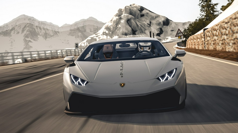 Форштайнер Lamborghini Huracan 2019 4k