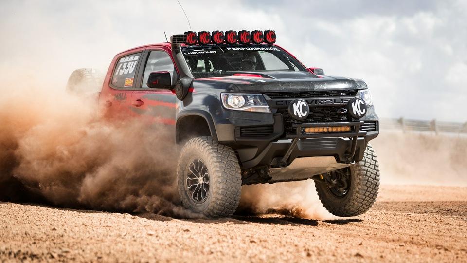 2021 Гоночный грузовик Chevrolet Colorado ZR2 5k