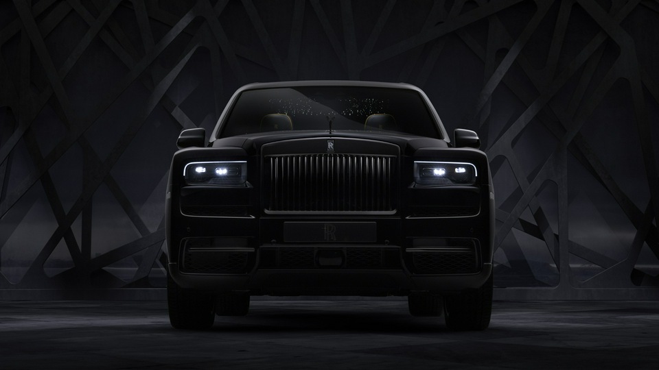 Черный значок Rolls Royce Cullinan 2019 10 тыс.