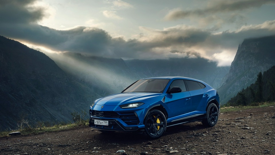 Внедорожник Lamborghini Urus Синий 2019