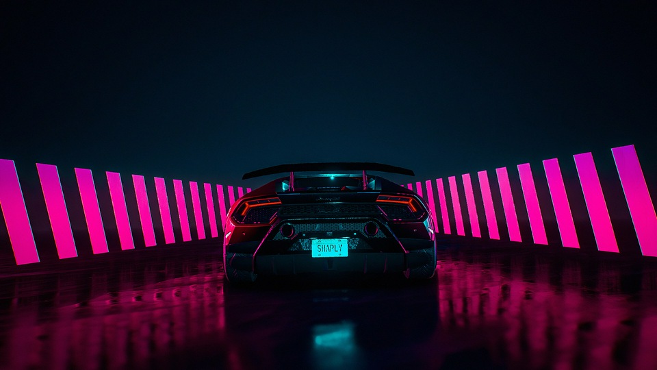 Lamborghini Huracan Rear4k