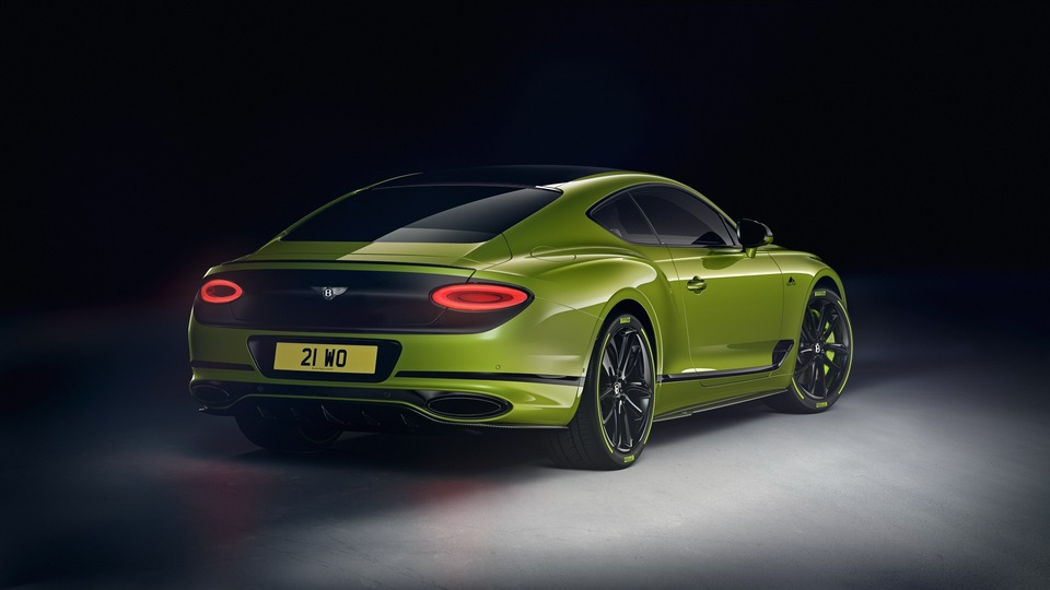 Bentley Continental GT Пайкс Пик 2019 сзади