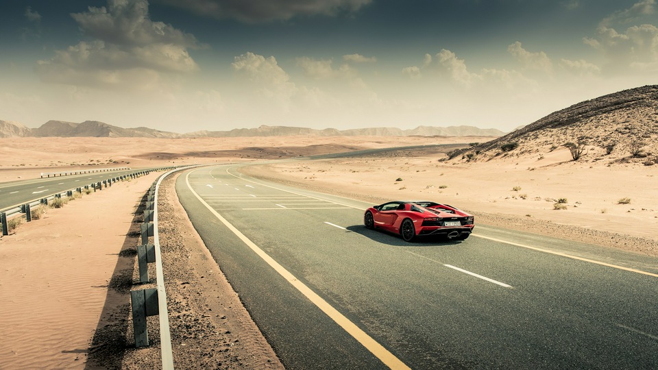 2020 Lamborghini Aventador S Roadster 4k