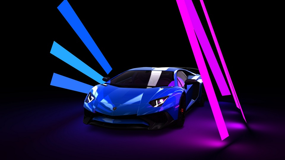 Lamborghini Aventador 8k