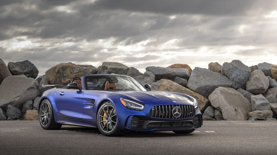 2020 Mercedes AMG GT R Roadster 4k