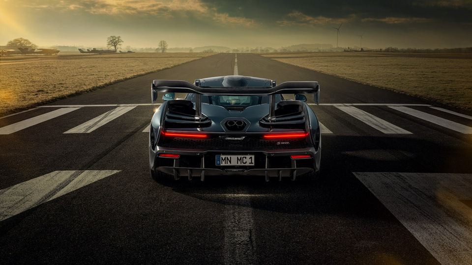 Novitec McLaren Senna 2020 Вид сзади