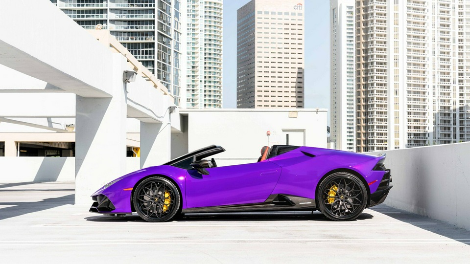 MC Purple Huracan Carbon EVO