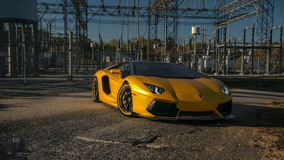 2020 Оранжевый Lamborghini Aventador Sv