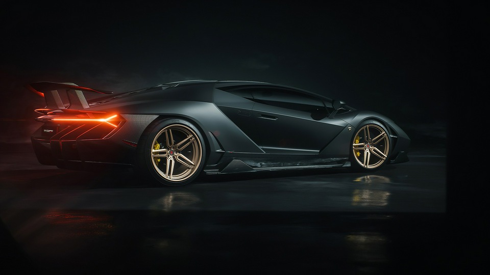 Lamborghini Centenario Задний Новый