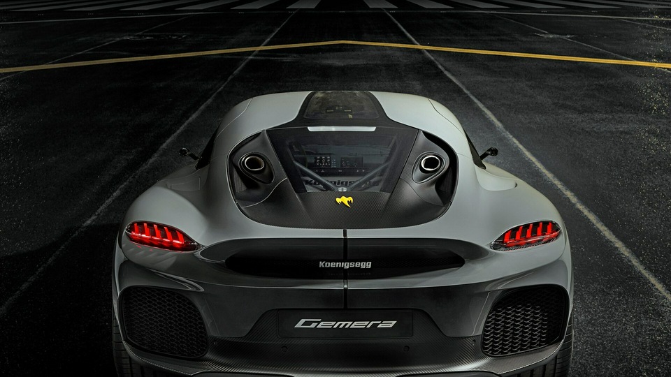 Koenigsegg Gemera Сзади