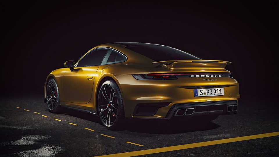 Porsche 911 Turbo S 4k 2020