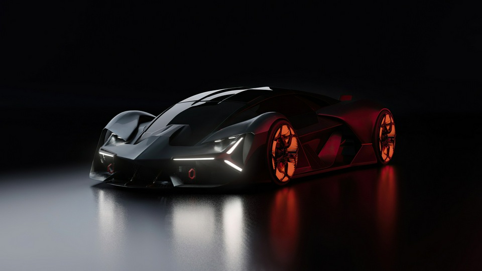 Lamborghini Terzo Millennio 2020 4k