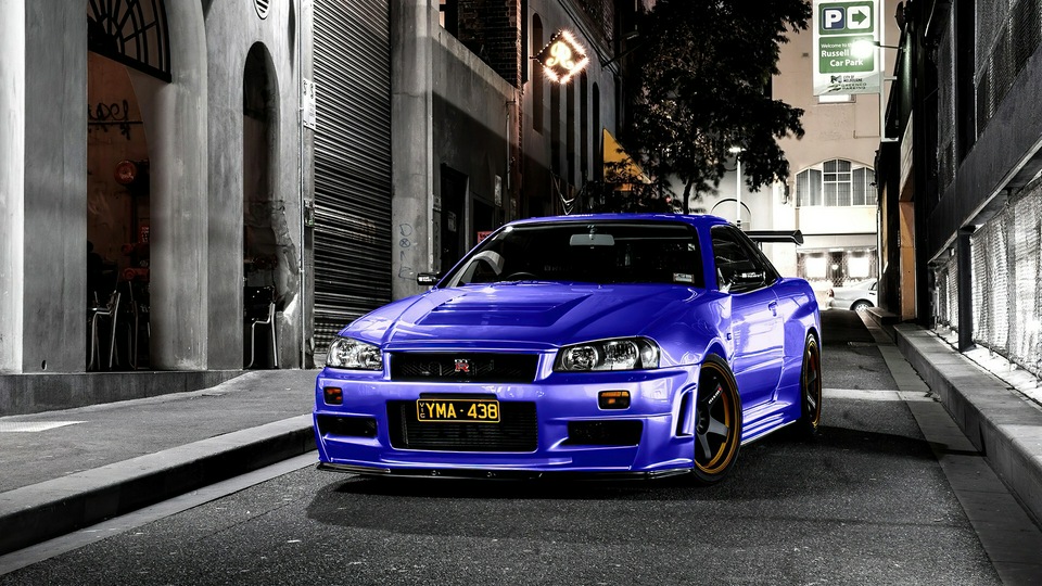 Nissan Skyline Gtr R34 4k