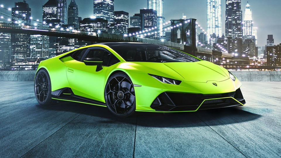 Lamborghini Huracan EVO Fluo Capsule 4k