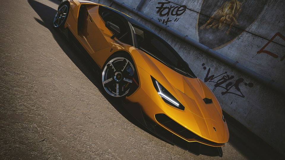 Lamborghini Centenario Cgi Art 4k