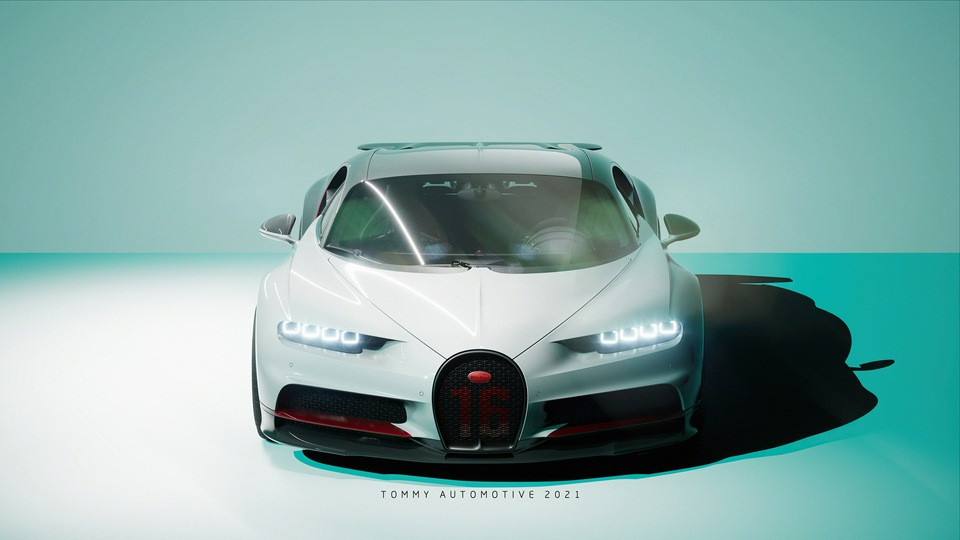 Bugatti Chiron UE4 4k