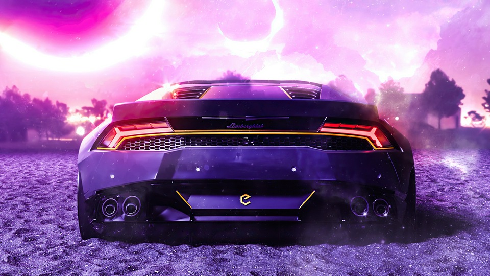 Lamborghini Huracan Cgi 3d