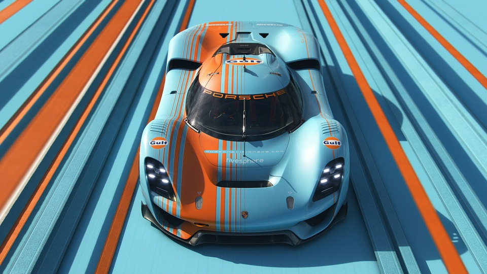 Porsche Vision 908 Gulf Edition