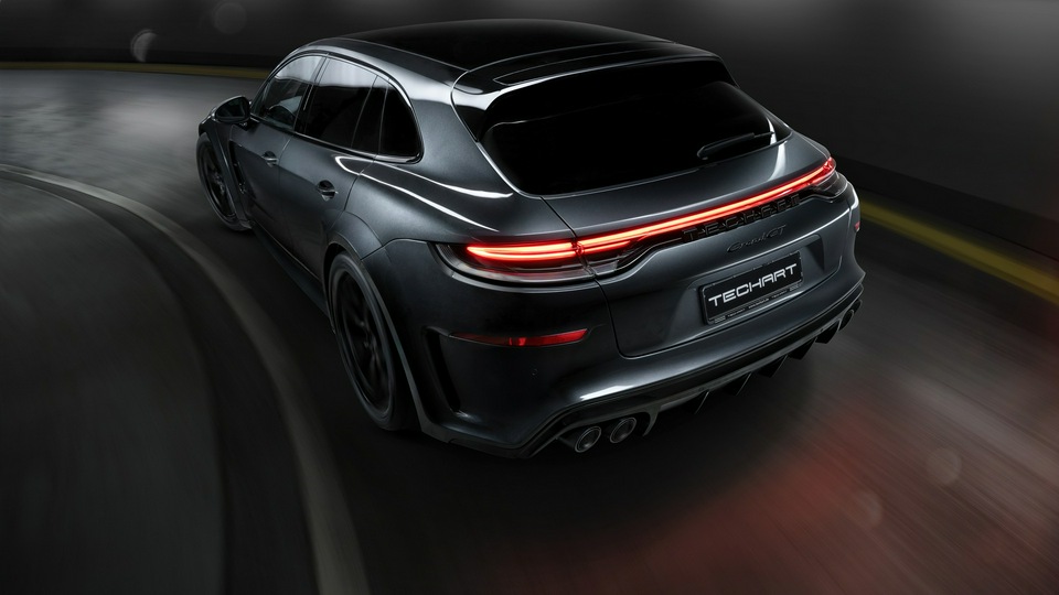 2021 Techart Porsche Panamera Sport Turismo Grand Gt Сзади