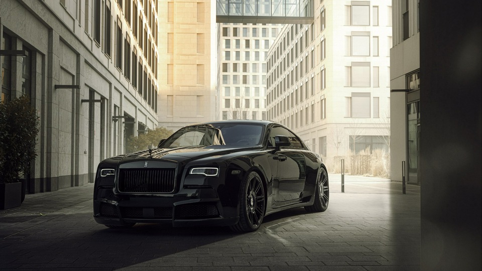 Черный значок Spofecs Rolls Royce Wraith