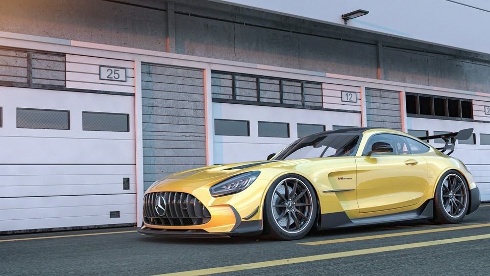 2021 Mercedes Amg Gt Черная серия