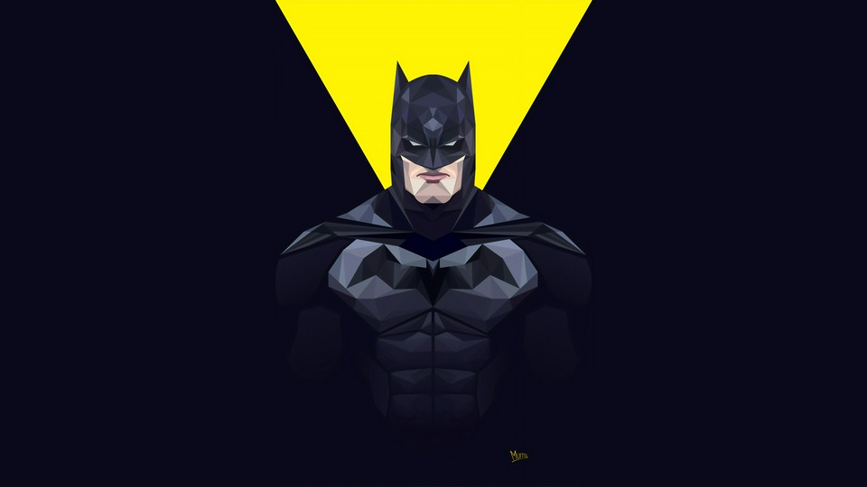 Бэтмен Минимальный 4k