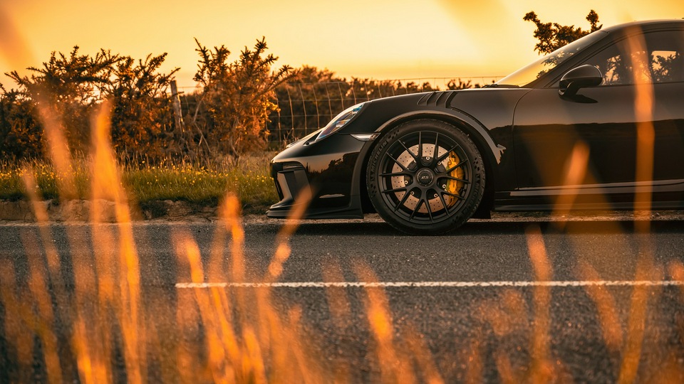 Porsche GT3RS Вайссах 4k