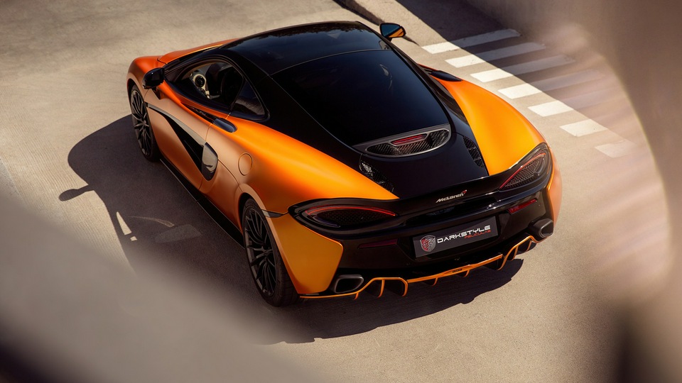 McLaren 570s Оранжево-черный