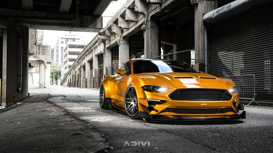 Ford Mustang широкофюзеляжный Cgi 5k